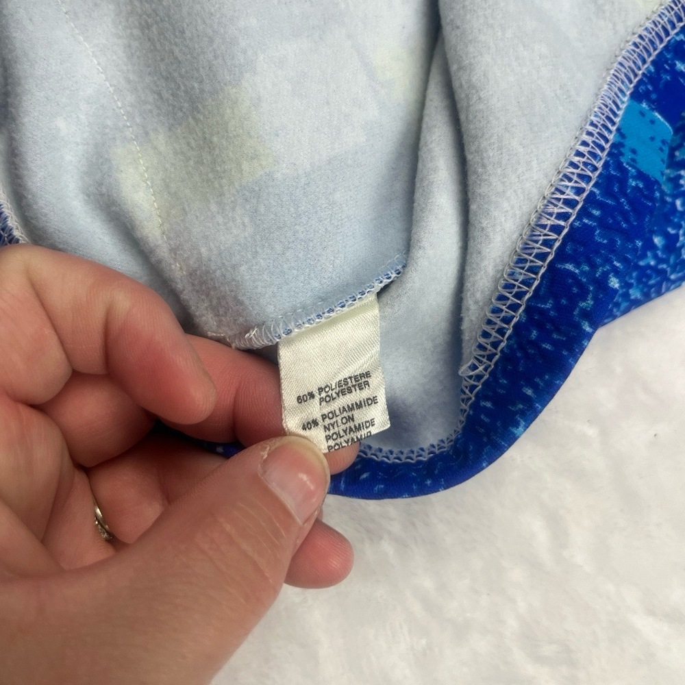 Santini Cycling Full-Zip Jacket & Shirt L Blue Green Pixelated Set Made in Italy - Picture 5 of 16